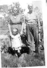 Great Grandma & Grandpa Wattenburger with Joanne