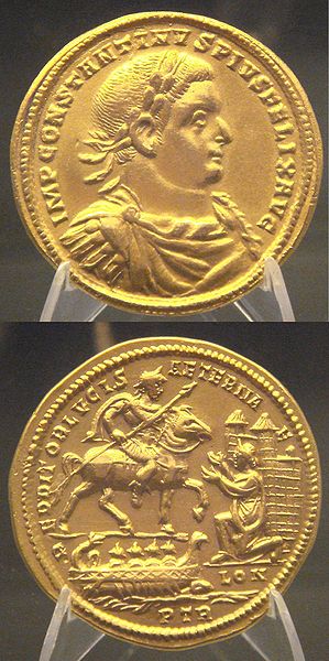 Constantius_I_capturing_London_after_defeating_Allectus_Beaurains_hoard